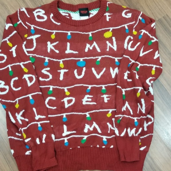 target stranger things christmas sweater